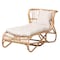 Bali & Pari Delara Modern Bohemian Natural Brown Rattan Chaise 236-12703-ZORO - alternate 1